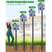 XDW-GIFTS Bird House Pole, 1 Pack 109 Inch Metal Bird Feeder Pole for Outdoor, with 5-Prong Heavy Duty Base for Birdhouse Mounting, Weather Station XDW-GIFTS Bird House Pole, 1 Pack 109 Inch Metal Bird Feeder Pole for Outdoor, with 5-Prong Heavy Duty Base for Birdhouse Mounting, Weather Station